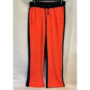 US Rodeo Womens Track Pants Medium Lounge Orange Athleisure Casual Gym 19667